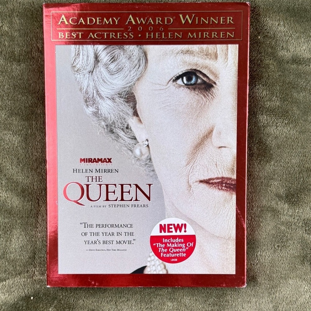 The Queen DVD 2006 Helen Mirren Academy Award Winner Miramax Drama Movie New